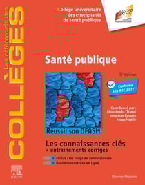 Santé publique : réussir son DFASM - connaissances clés (5e édition)