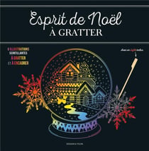 Esprit de noël à gratter