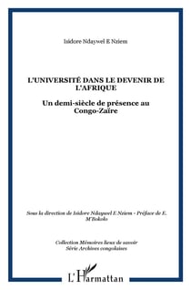 Université dans le devenir de l'afrique : un demi siècle de présence au congo-zaïre