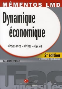 MÉMENTOS LMD - DYNAMIQUE ÉCONOMIQUE - 2ÈME ÉDITION