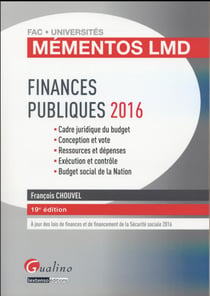 Finances publiques 2016