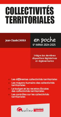 Collectivités territoriales : Intègre les mesures de la loi de finances pour 2024 (6e édition)