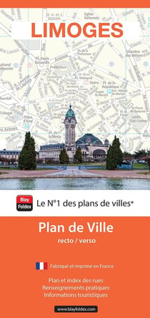 Limoges : Plan de ville (édition 2025)
