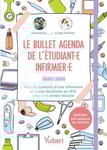 Le bullet agenda de l'étudiante infirmière et de l'étudiant infirmier : Les conseils d'une IDE et d'une étudiante pour réussir ton année en IFSI (édition 2024/2025)