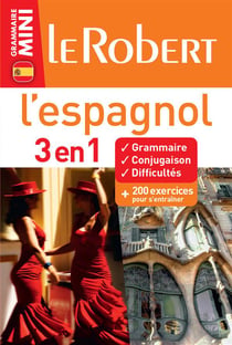 3 en 1 : le Robert - mini - l'espagnol