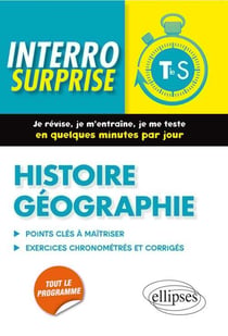 Interro surprise : Histoire-Géographie - Terminale S