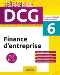 Finance d'entreprise - UE6 - tout-en-un
