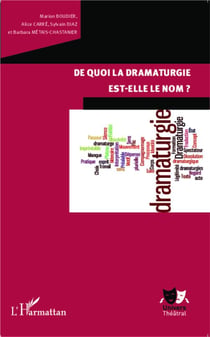De quoi la dramaturgie est elle le nom ?
