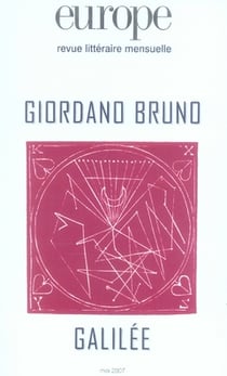Giordano Bruno Galilee N°937 Mai 2007