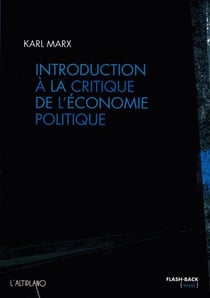 Introduction à la critique de l'économie politique