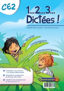 1, 2, 3... DICTEES : CE2 - dossier pédagogique avec fiches photocopiables