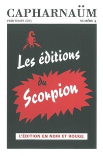 REVUE CAPHARNAUM : les éditions du scorpion