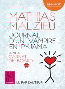Journal d'un vampire en pyjama - carnet de board
