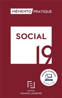 Mémento pratique : social (édition 2019)