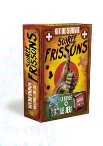 Kit de survie Soirée frissons : Le guide + le jeu