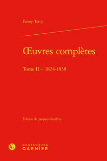 Oeuvres complètes Tome 2 : 1824-1838