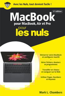 MacBook pour MacBook, Air et Pro poche pour les nuls (4e édition)