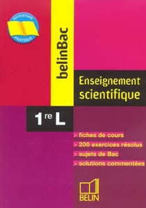 Enseignement scientifique 1ère L