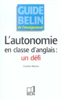 L'autonomie en classe d'anglais : un défi