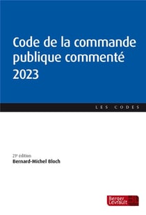 Code de la commande publique commenté (21e édition)