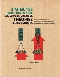 3 minutes pour comprendre : les 50 plus grandes théories économiques - l'économie keynésienne, le marxisme, le capitalisme libéral, le monétarisme, la théorie des jeux...