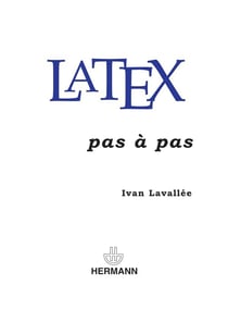 LaTeX - pas à pas