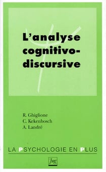 Analyse cognitivo-discursive (l')