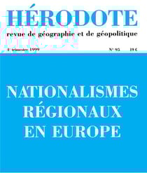 Revue Hérodote n.95 : nationalismes régionaux en Europe