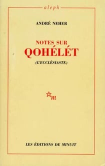 Notes sur Qohélét - l'écclesiaste