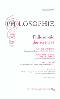 Revue Philosophie n.68 : philosophie des sciences