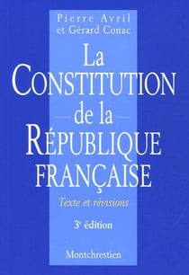 La Constitution De La Republique Francaise Textes Et Revisions
