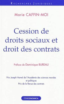 Cession de droit sociaux et droit des contrats
