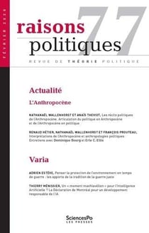 Revue raisons politiques n.77