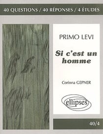Primo levi si c'est un homme