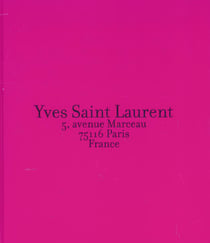 Yves saint laurent - 5 avenue marceau 75016 paris