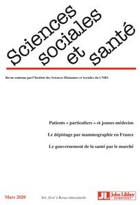 REVUE SCIENCES SOCIALES ET SANTE n.38/1 : patients "particuliers" et jeunes médecins