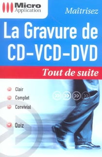 La gravure de cd, vcd, dvd
