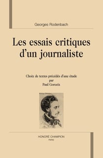 Les essais critiques d'un journaliste