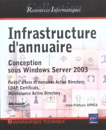 Infrastructure d'annuaire - conception sous windows server 2003