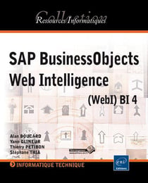 SAP BusinessObjects Web Intelligence (WebI) BI 4