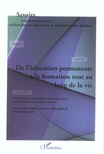 Savoirs n.6 : de l'éducation permanente à la formation tout au long de la vie