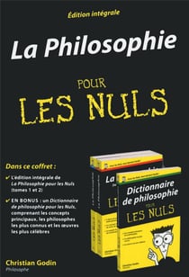 La philosophie pour les nuls - intégrale - coffret