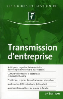 Transmission d'entreprise (3e édition)