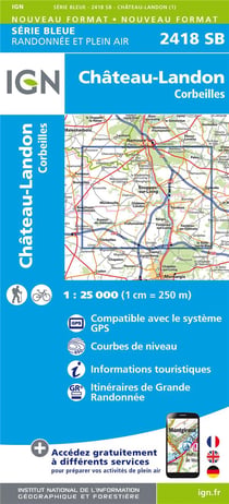 2418Sb Château-Landon.Corbeilles