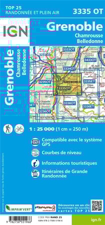 3335OT : Grenoble, Chamrousse-Belledonne