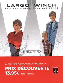 Largo Winch : coffret vol.1 : Tomes 1 et 2 : l'héritier - le groupe W