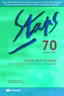 STAPS n.70 : sport et dopage