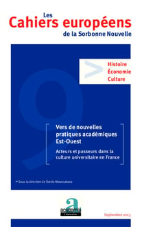 Vers de nouvelles pratiques académiques Est-Ouest - acteurs et passeurs dans la culture universitaire en France
