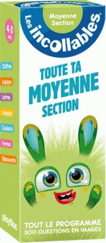 Les incollables - toute ma moyenne section