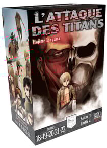 L'attaque des titans - coffret integrale vol.5 -L'attaque des titans - coffret integrale vol.5 -18 a t.22